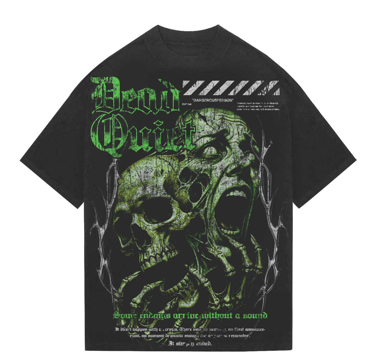 NO ONE HEARD THE END TEE